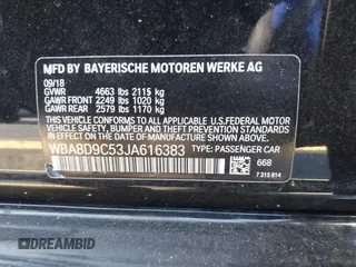 2018 BMW 3 Series 330i xDrive с VIN WBA8D9C53JA616383, выставлен на аукционе IAAI как лот 42319253 с пробегом 89 297 миль миль и . История ставок и продаж доступна на DreamBid. Изображение 9.