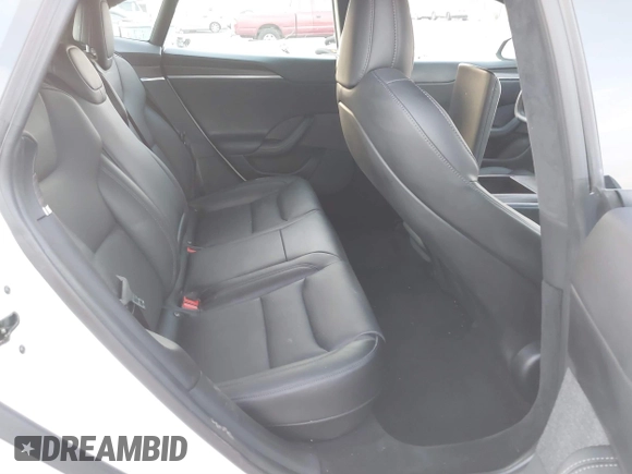 2022 Tesla Model S with VIN 5YJSA1E57NF483768, listed as a IAAI auction lot 41069339 with 35,342 mi miles and . Bid and sale history available at DreamBid. Image 8.