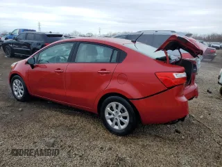 2015 Kia Rio LX with VIN KNADM4A34F6448489, listed as a Copart auction lot 50269865 with 62,934 mi miles and Salvage Title. Bid and sale history available at carsss.com. Image 2.