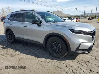 2024 Honda CR-V Sport with VIN 7FARS5H58RE005173, listed as a Copart auction lot 48451395 with 22,731 mi miles and Salvage Title. Bid and sale history available at DreamBid. Image 4.