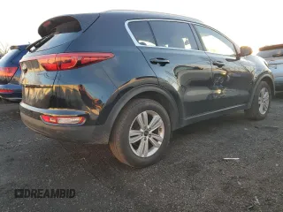 2018 Kia Sportage LX with VIN KNDPMCACXJ7446114, listed as a Copart auction lot 37712144 with 65,273 mi miles and Non Repairable. Bid and sale history available at DreamBid. Image 3.