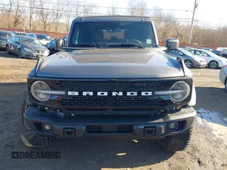 2023 Ford Bronco with VIN 1FMEE5DP3PLC10463, listed as a IAAI auction lot 41555053 with 6,637 mi miles. Bid and sale history available at carsss.com. Image 12.