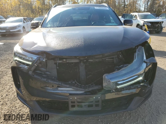2022 Acura RDX w/A-Spec Package with VIN 5J8TC2H65NL802821, listed as a Copart auction lot 77008644 with 47,393 mi miles and Salvage Title. Bid and sale history available at carsss.com. Image 5.