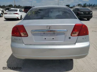 2002 Honda Civic LX with VIN 1HGES16512L072112, listed as a Copart auction lot 52714665 with 99,286 mi miles and Salvage Title. Bid and sale history available at carsss.com. Image 6.