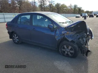 2009 Nissan Versa 1.8 S with VIN 3N1BC11E69L441683, listed as a Copart auction lot 43377925 with 111,958 mi miles and Salvage Title. Bid and sale history available at carsss.com. Image 4.