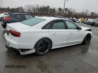 2016 Audi S8 Plus with VIN WUAJ5AFD8GN900070, listed as a Copart auction lot 43043585 with 168,635 mi miles and Salvage Title. Bid and sale history available at carsss.com. Image 3.