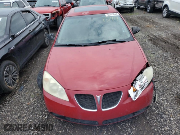 2006 Pontiac G6 6-Cyl z VIN 1G2ZG558364131914, wystawiony jako Copart lot #58775044 z przebiegiem 178 484 mil mil oraz Szkoda całkowita • Salvage title. Historia ofert i sprzedaży dostępna na DreamBid. Obrazek 5.