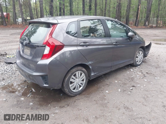 2017 Honda Fit LX with VIN JHMGK5H57HS011100, listed as a IAAI auction lot 41970951 with 53,087 mi miles. Bid and sale history available at carsss.com. Image 4.