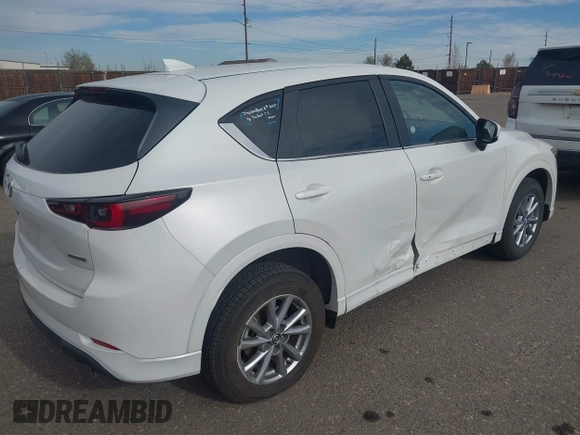 2025 Mazda CX-5 2.5 S Preferred Package with VIN JM3KFBCL5S0589890, listed as a IAAI auction lot 41899969 with 3,551 mi miles. Bid and sale history available at carsss.com. Image 4.