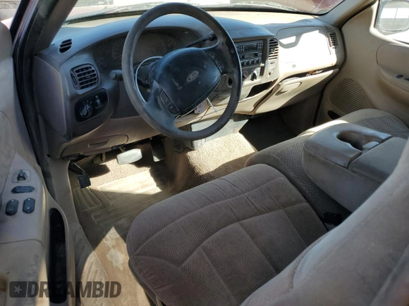 1999 Ford F-150 XL with VIN 1FTRX17L1XKB23992, listed as a Copart auction lot 44257695 with Not Provided miles and Salvage Title. Bid and sale history available at carsss.com. Image 8.