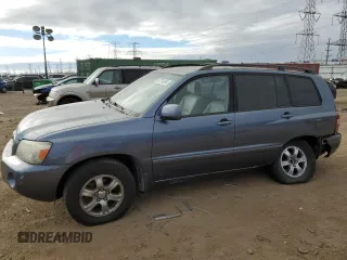2006 Toyota Highlander z VIN JTEGP21A560097665, wystawiony jako Copart lot #83774204 z przebiegiem 165 378 mil mil oraz Szkoda całkowita • Salvage title. Historia ofert i sprzedaży dostępna na DreamBid. Obrazek 1.
