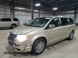 2010 Chrysler Town & Country Limited with VIN 2A4RR7DX0AR501792, listed as a Copart auction lot 80916594 with 212,640 mi miles and Salvage Title. Bid and sale history available at carsss.com. Image 1.