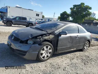 2009 Honda Civic Cpe LX with VIN 2HGFG126X9H527812, listed as a Copart auction lot 50499835 with 228,394 mi miles and Salvage Title. Bid and sale history available at carsss.com. Image 1.