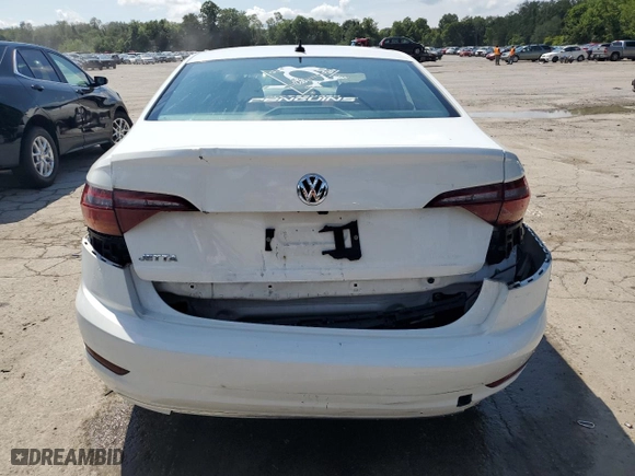 2019 Volkswagen Jetta S with VIN 3VWCB7BU9KM130050, listed as a Copart auction lot 65918594 with 77,853 mi miles and Salvage Title. Bid and sale history available at carsss.com. Image 6.