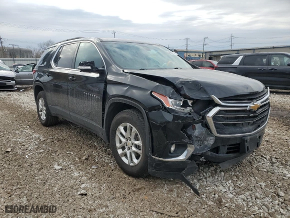 2020 Chevrolet Traverse LT Cloth with VIN 1GNEVGKWXLJ172205, listed as a Copart auction lot 46697765 with 78,940 mi miles and Salvage Title. Bid and sale history available at carsss.com. Image 4.