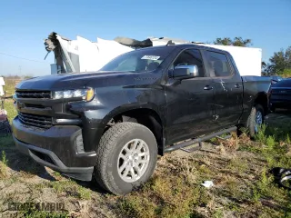 2019 Chevrolet Silverado 1500 LT with VIN 3GCPWCEK8KG106249, listed as a Copart auction lot 77646124 with 86,749 mi miles and Non Repairable. Bid and sale history available at carsss.com. Image 1.