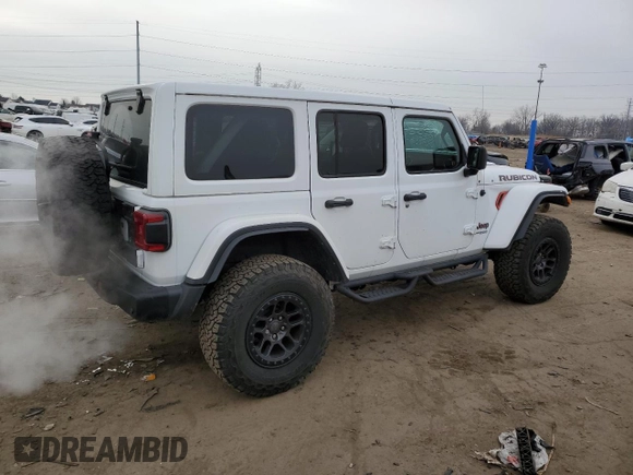 2021 Jeep Wrangler Unlimited Rubicon with VIN 1C4JJXFG3MW863795, listed as a Copart auction lot 86586464 with 18,711 mi miles and Clean Title. Bid and sale history available at carsss.com. Image 3.