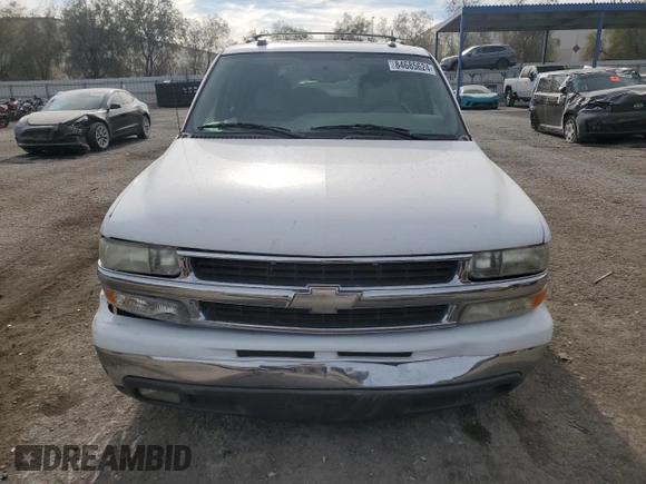 2005 Chevrolet Tahoe LS with VIN 1GNEC13T55R242365, listed as a Copart auction lot 84685624 with 199,968 mi miles and Salvage Title. Bid and sale history available at carsss.com. Image 5.