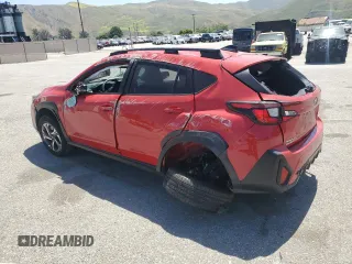 2024 Subaru Crosstrek Premium with VIN JF2GUADC2RH352378, listed as a Copart auction lot 57314525 with Not provided miles and Salvage title. Bid and sale history available at DreamBid. Image 2.