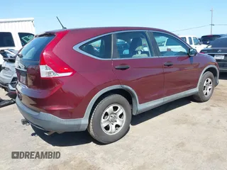 2013 Honda CR-V LX with VIN 5J6RM3H39DL017583, listed as a IAAI auction lot 41988588 with 254,382 mi miles. Bid and sale history available at carsss.com. Image 4.