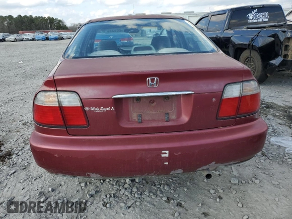 1996 Honda Accord LX with VIN 1HGCD5631TA289387, listed as a Copart auction lot 43986815 with 158,217 mi miles and Salvage Title. Bid and sale history available at DreamBid. Image 6.