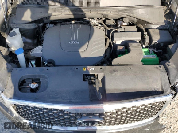 2017 Kia Sorento SX with VIN 5XYPKDA58HG238887, listed as a Copart auction lot 57353155 with 72,914 mi miles and Salvage title. Bid and sale history available at DreamBid. Image 11.