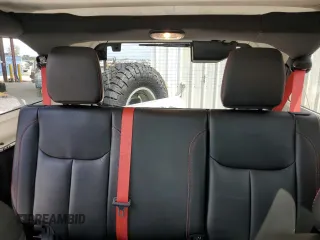 2018 Jeep Wrangler JK Unlimited Rubicon Recon with VIN 1C4BJWFG8JL816211, listed as a Copart auction lot 71461564 with 41,576 mi miles and Salvage Title. Bid and sale history available at carsss.com. Image 10.