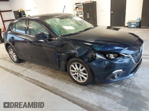 2016 Mazda 3 i Touring with VIN JM1BM1L71G1343674, listed as a IAAI auction lot 41630218 with 70,052 mi miles and . Bid and sale history available at DreamBid. Image 1.