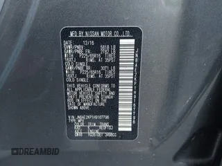 2017 Nissan Quest SV z VIN JN8AE2KP1H9167796, wystawiony jako IAAI lot #42048552 z przebiegiem 129 372 mil mil oraz . Historia ofert i sprzedaży dostępna na DreamBid. Obrazek 9.