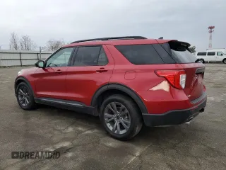 2023 Ford Explorer XLT with VIN 1FMSK7DHXPGB02463, listed as a Copart auction lot 53586825 with 38,854 mi miles and Salvage Title. Bid and sale history available at carsss.com. Image 2.