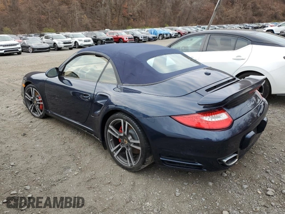 2010 Porsche 911 Turbo S with VIN WP0CD2A98AS773203, listed as a Copart auction lot 81885474 with Not Provided miles and Non Repairable. Bid and sale history available at carsss.com. Image 2.