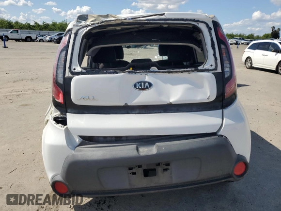 2015 Kia Soul with VIN KNDJN2A24F7177426, listed as a Copart auction lot 51632525 with 81,391 mi miles and Non Repairable. Bid and sale history available at DreamBid. Image 6.
