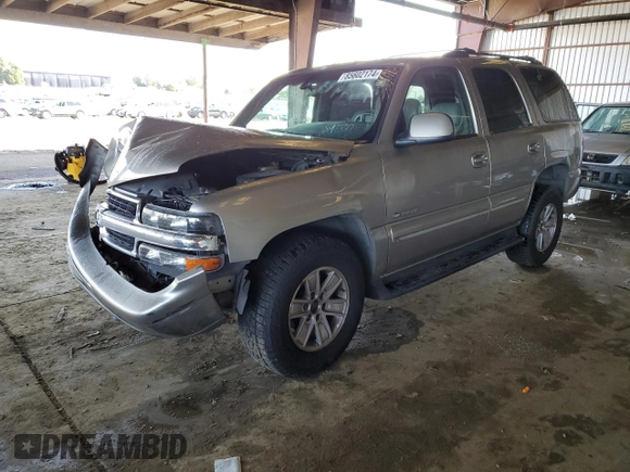 2000 Chevrolet Tahoe LS with VIN 1GNEK13T1YJ207487, listed as a Copart auction lot 85602174 with 209,441 mi miles and Salvage title. Bid and sale history available at DreamBid. Image 1.
