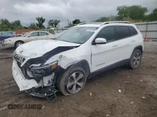 2021 Jeep Cherokee Limited with VIN 1C4PJMDX0MD172828, listed as a Copart auction lot 57807535 with 32,754 mi miles and Salvage title. Bid and sale history available at DreamBid. Image 1.