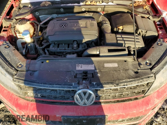 2016 Volkswagen Jetta Sedan 2.0T GLI SE with VIN 3VW5T7AJ8GM226398, listed as a Copart auction lot 41458415 with 105,810 mi miles and Salvage Title. Bid and sale history available at carsss.com. Image 11.
