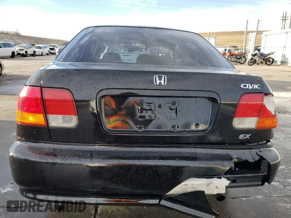1997 Honda Civic EX z VIN 1HGEJ8646VL033197, wystawiony jako Copart lot #84891944 z przebiegiem Nie podano mil oraz Szkoda całkowita • Salvage title. Historia ofert i sprzedaży dostępna na DreamBid. Obrazek 6.