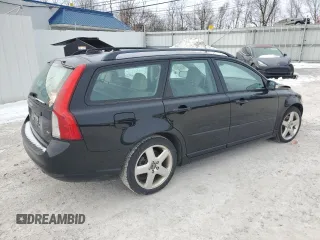 2008 Volvo V50 2.4L with VIN YV1MW382782421263, listed as a Copart auction lot 88403305 with 0 mi miles and Salvage Title. Bid and sale history available at carsss.com. Image 3.