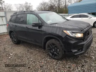 2024 Honda Passport Black Edition с VIN 5FNYF8H84RB007624, выставлен на аукционе Copart как лот 44922055 с пробегом 4 284 миль миль и Списание • Salvage title. История ставок и продаж доступна на DreamBid. Изображение 4.