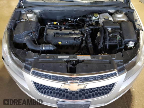 2013 Chevrolet Cruze 1LT with VIN 1G1PC5SB9D7220387, listed as a Copart auction lot 55957345 with 258,513 mi miles and Clean Title. Bid and sale history available at DreamBid. Image 11.