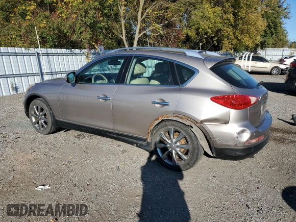 2008 Infiniti EX Journey with VIN JNKAJ09FX8M356855, listed as a Copart auction lot 75425804 with 260,714 mi miles and Clean Title. Bid and sale history available at DreamBid. Image 2.