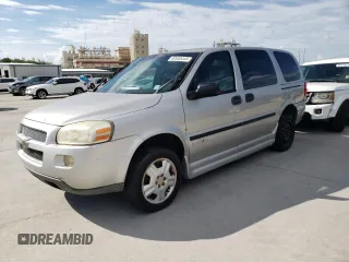 2007 Chevrolet Uplander LS Fleet with VIN 1GNDV23187D113918, listed as a Copart auction lot 60533444 with 95,846 mi miles and Clean Title. Bid and sale history available at carsss.com. Image 1.