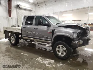 2007 Dodge Ram 2500 Laramie with VIN 1D7KS28A07J585460, listed as a Copart auction lot 88041955 with 183,513 mi miles and Salvage Title. Bid and sale history available at carsss.com. Image 4.