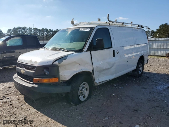 2012 Chevrolet Express Cargo Van with VIN 1GCWGFCAXC1178994, listed as a Copart auction lot 88136865 with 211,917 mi miles and Salvage Title. Bid and sale history available at carsss.com. Image 1.