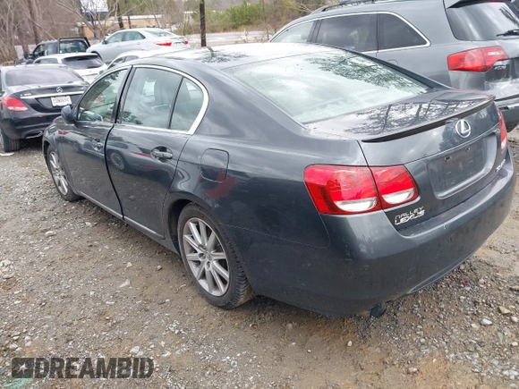 2006 Lexus GS with VIN JTHBH96S965005822, listed as a IAAI auction lot 41727062 with 250,261 mi miles. Bid and sale history available at carsss.com. Image 3.
