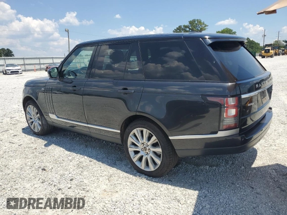 2014 Land Rover Range Rover Supercharged with VIN SALGS2EF8EA136839, listed as a Copart auction lot 63376285 with 208,467 mi miles and Clean title. Bid and sale history available at DreamBid. Image 2.