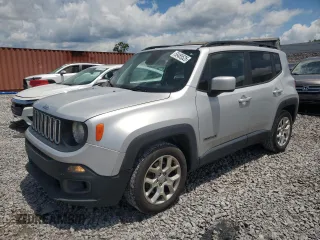 2018 Jeep Renegade Latitude with VIN ZACCJABB8JPJ66905, listed as a Copart auction lot 58485525 with 117,963 mi miles and Clean title. Bid and sale history available at DreamBid. Image 1.