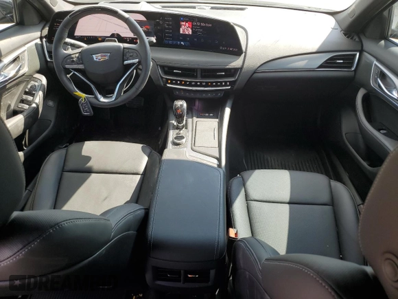 2025 Cadillac CT5 Premium Luxury with VIN 1G6DN5RW9S0100224, listed as a Copart auction lot 71603314 with 1,029 mi miles and Salvage title. Bid and sale history available at DreamBid. Image 8.