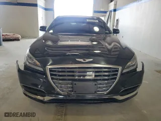 2018 Genesis G80 3.8L with VIN KMHGN4JEXJU232208, listed as a Copart auction lot 68684034 with 86,183 mi miles and Salvage Title. Bid and sale history available at carsss.com. Image 5.