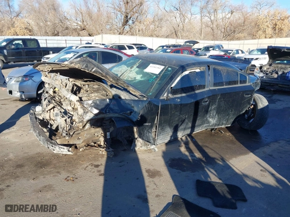 2018 Dodge Charger Daytona with VIN 2C3CDXCT7JH163004, listed as a IAAI auction lot 41181381 with 1 mi miles. Bid and sale history available at carsss.com. Image 17.