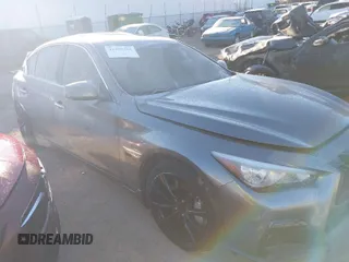2018 Infiniti Q50 3.0t LUXE with VIN JN1EV7AP3JM360470, listed as a IAAI auction lot 41307365 with 74,875 mi miles. Bid and sale history available at carsss.com. Image 1.